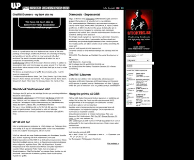 UNDERGROUND PRODUCTIONS startsida 2011