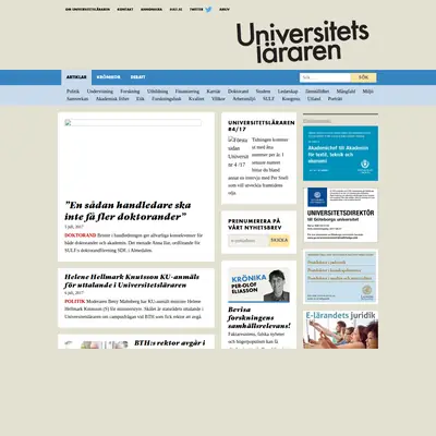 Universitetsläraren startsida 2017
