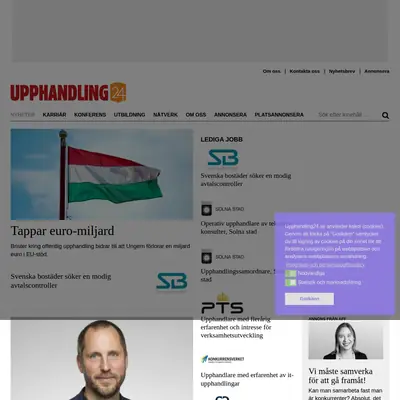 Upphandling24 karriärbrev startsida 2025