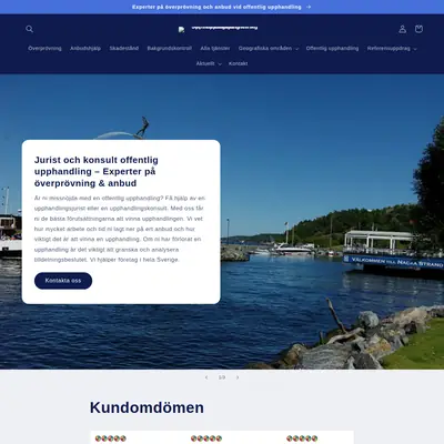 upphandlingsjuristen.com startsida 2026