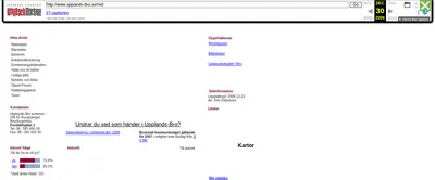 Upplandsbro Direkt startsida 2007
