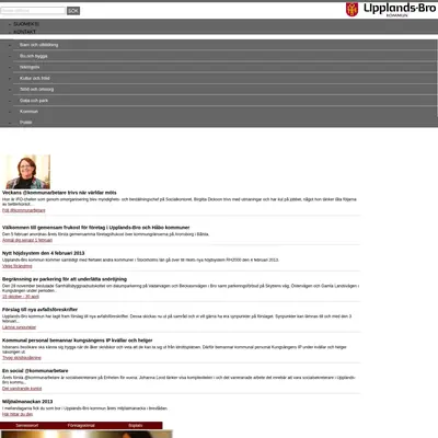Upplandsbro Direkt startsida 2013