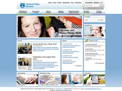 Upplands Väsby Direkt startsida 2016