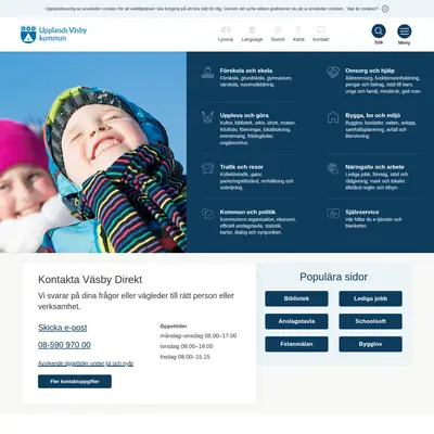 Upplands Väsby Direkt startsida 2019