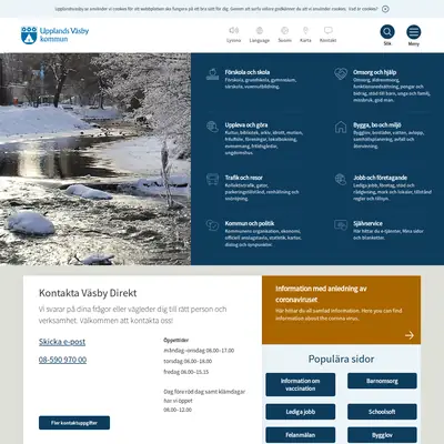Upplands Väsby Direkt startsida 2022