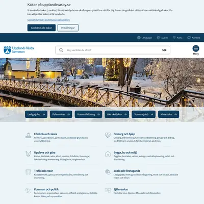Upplands Väsby Direkt startsida 2024