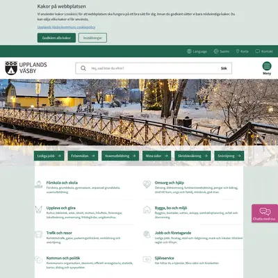 Upplands Väsby Direkt startsida 2025