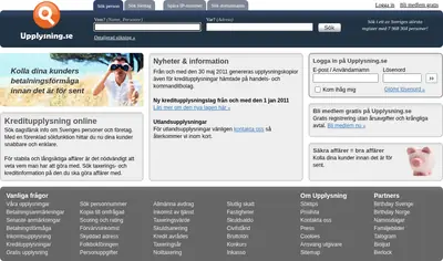 www.upplysning.se startsida 2015