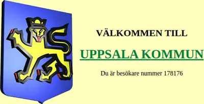 Vårt Uppsala startsida 1997