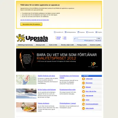 Vårt Uppsala startsida 2013