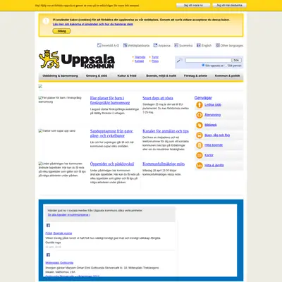 Vårt Uppsala startsida 2014