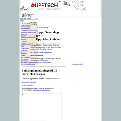 Upptäck startsida 2014