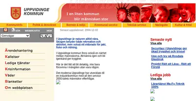 Mera Uppvidinge startsida 2005