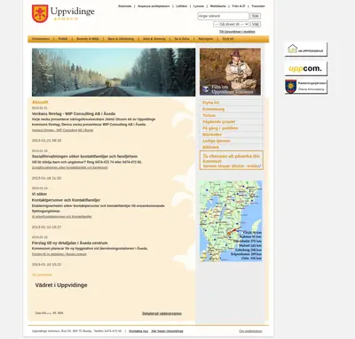 Mera Uppvidinge startsida 2013