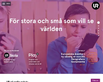 UR startsida 2017