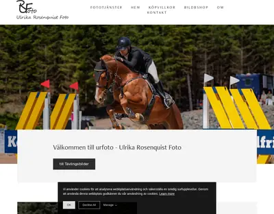 Ulrika Rosenquist Foto, urfoto.se startsida 2026