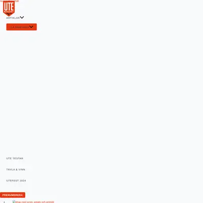 www.utemagasinet.se startsida 2024