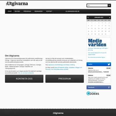 www.utgivarna.se startsida 2015