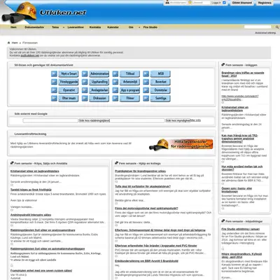 Utkiken.net startsida 2014