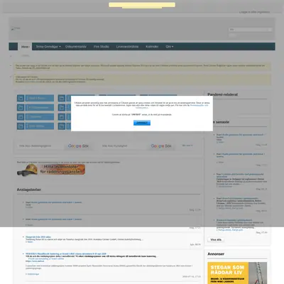 Utkiken.net startsida 2020