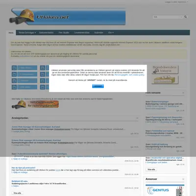 Utkiken.net startsida 2026