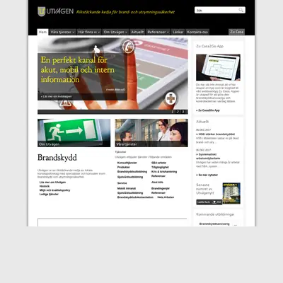www.utvagen.se startsida 2018