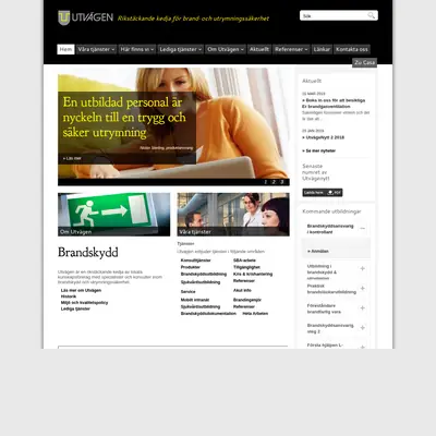 www.utvagen.se startsida 2019