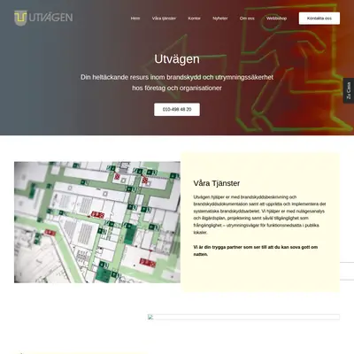 www.utvagen.se startsida 2022