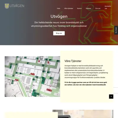 www.utvagen.se startsida 2023