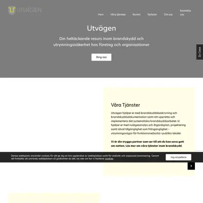 www.utvagen.se startsida 2025