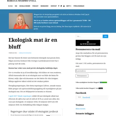 Uvell.se startsida 2019