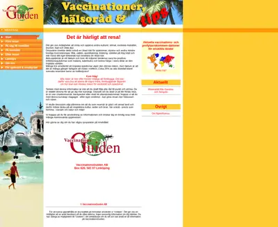 VACCINATIONSGUIDEN startsida 2009