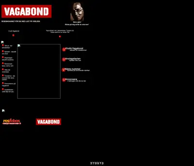Vagabond startsida 2000