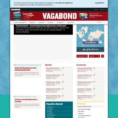 Vagabond startsida 2016