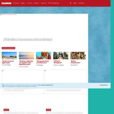 Vagabond startsida 2018