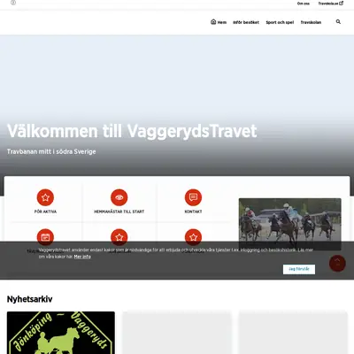 Program Vaggerydstravet startsida 2021
