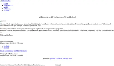Vallentuna Nya startsida 2017