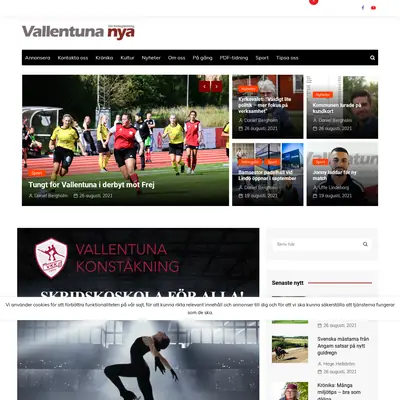 Vallentuna Nya startsida 2021