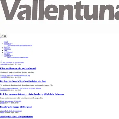 Vallentuna Nya startsida 2024