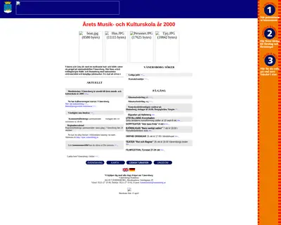 Vänersborgaren startsida 2001