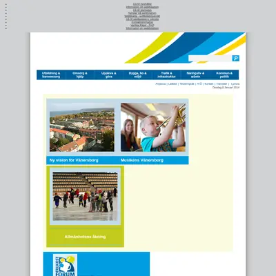 Vänersborgaren startsida 2014