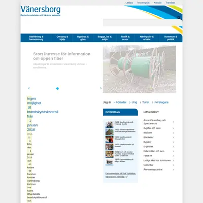 Vänersborgaren startsida 2016