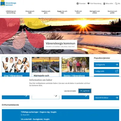 Vänersborgaren startsida 2024