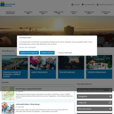 Vänersborgaren startsida 2026