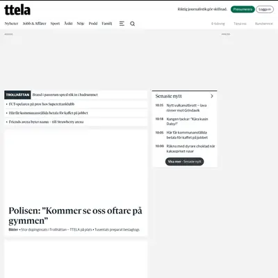 www.vanersborgaren.se startsida 2024