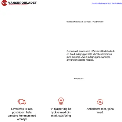 Vansbrobladet/Järnanytt startsida 2024