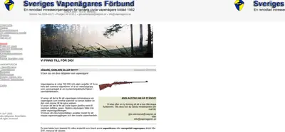 Vapenägaren startsida 2006