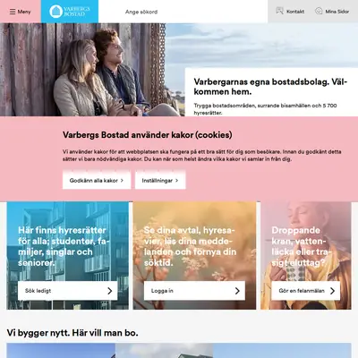 Varbergs Bo startsida 2025