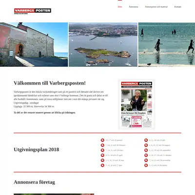varbergsposten.se startsida 2018