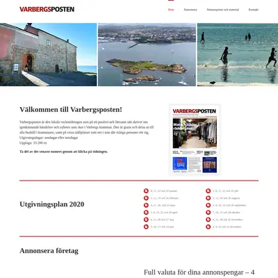 varbergsposten.se startsida 2021